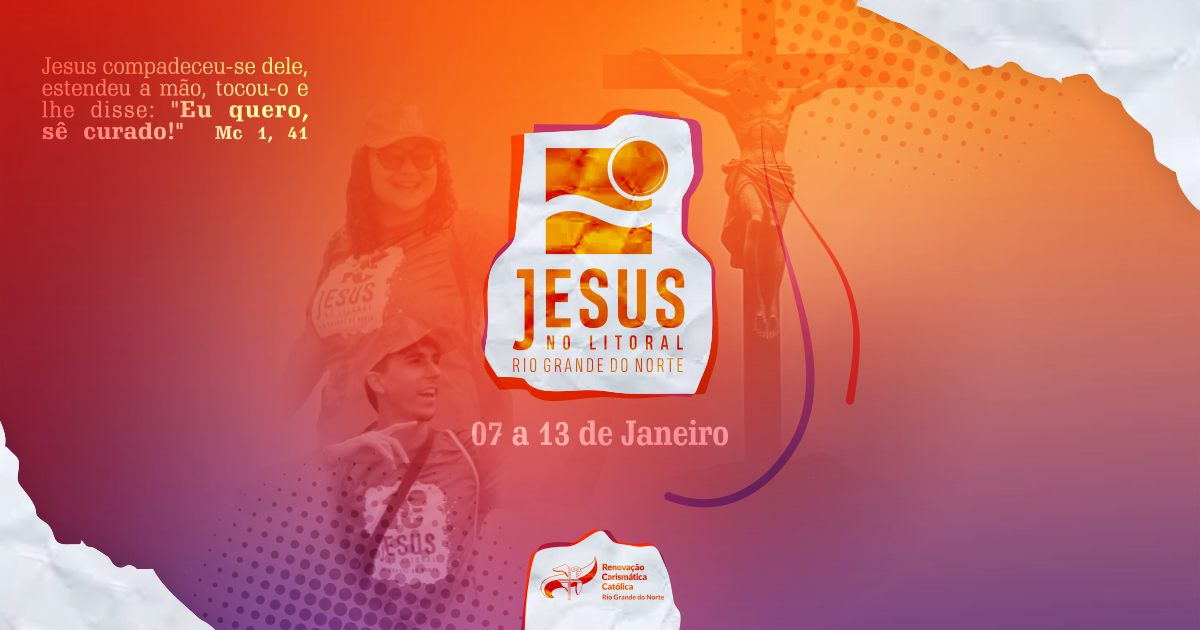Jesus no Litoral 2026 - 07 a 13 de Janeiro